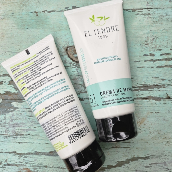 handcreme met olijfextracten